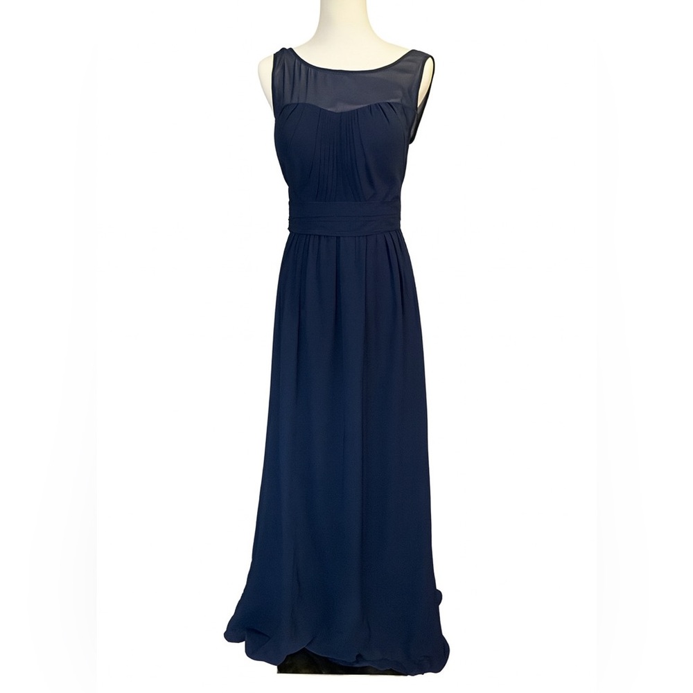 JJs House Strapless Navy Dress